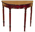 Regency Serpentine Hall Table